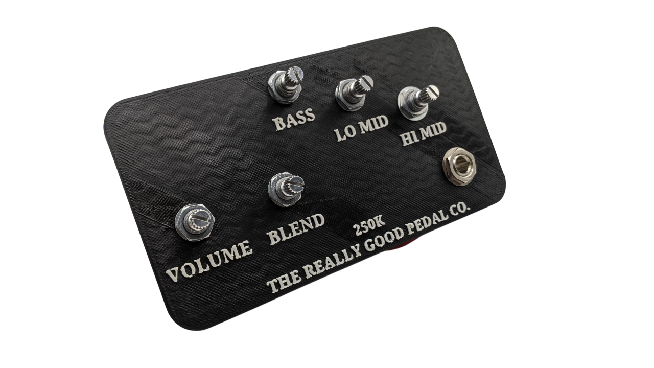 The Really Good Onboard Preamp Prewired 250K Volume/Blend