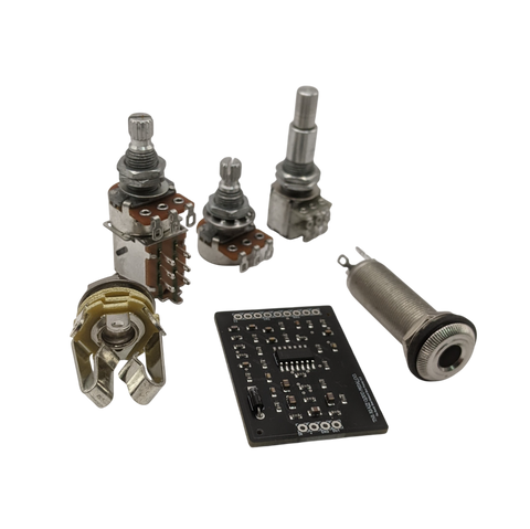 500K 3 Knob T18 Kit - Single Volume