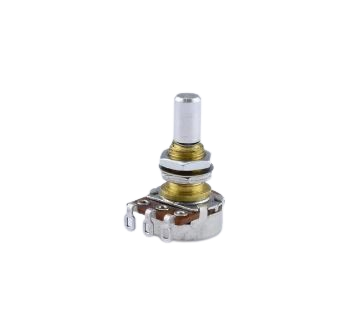 Alpha 50K Linear Potentiometer Solid Shaft with Center Detent.