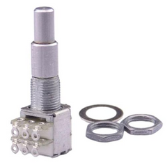 50K Linear Taper Dual Concentric Potentiometer with Center Detents