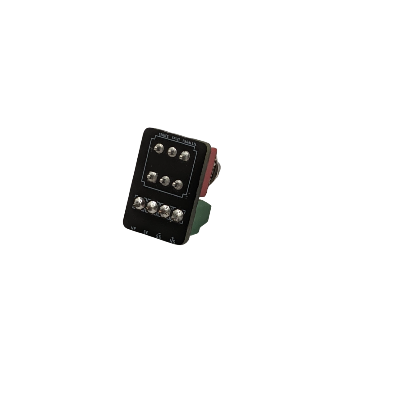Solderless Series-Split-Parallel Sub-Mini Toggle Switch
