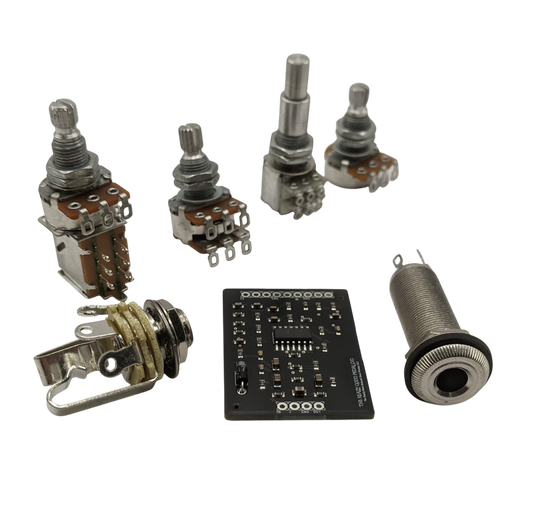 250K 4 Knob T18 Kit - Volume/Blend