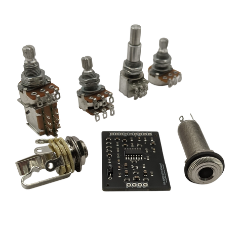 250K 4 Knob T18 Kit - Volume/Blend