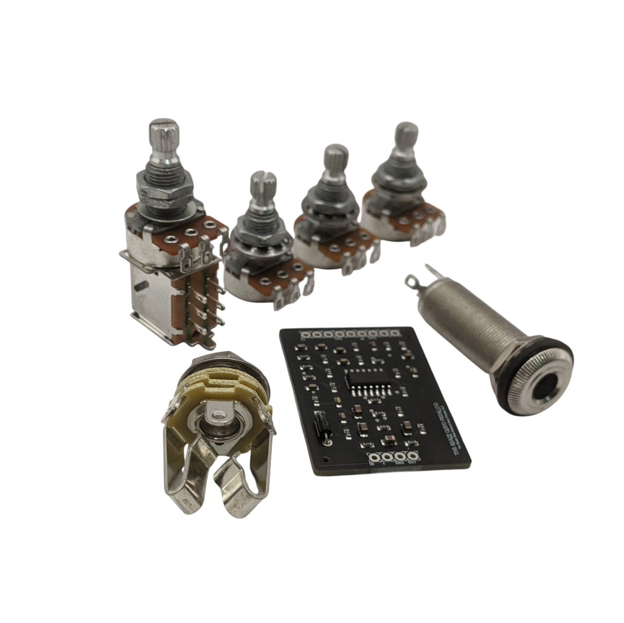 500K 4 Knob T18 Kit - Single Volume