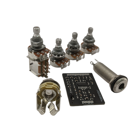 500K 4 Knob T18 Kit - Single Volume