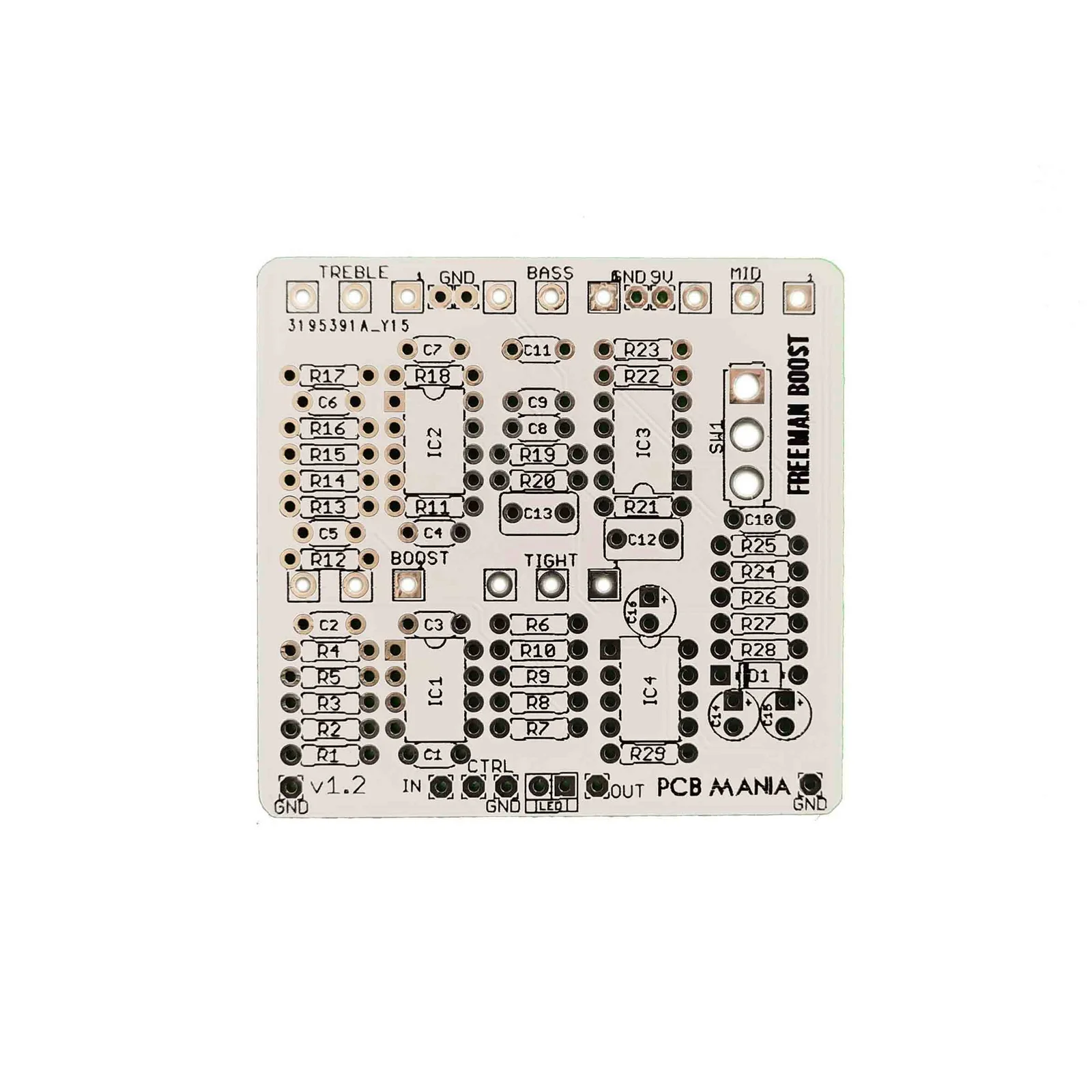 Freeman Boost – The Really Good Pedal Co.